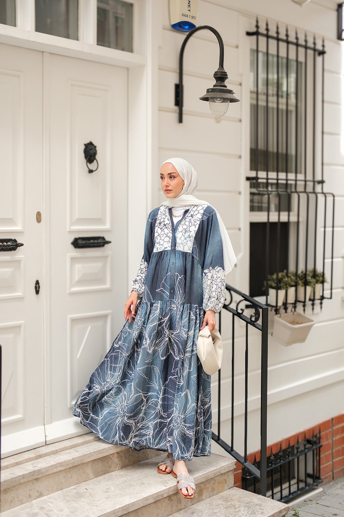 Yeliz Model Dress Blue