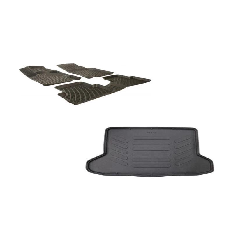 Fiat Egea Sw Alt 3D Trunk Pool + Car Mat Black Double