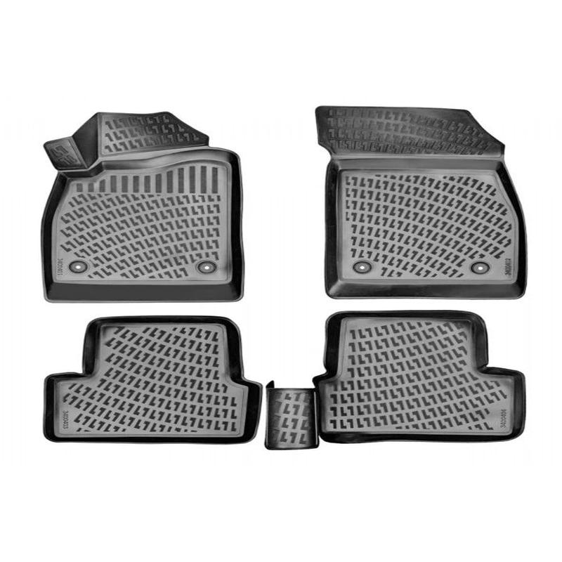 Chevrolet Cruze 20082016 3D Black Floor Mats