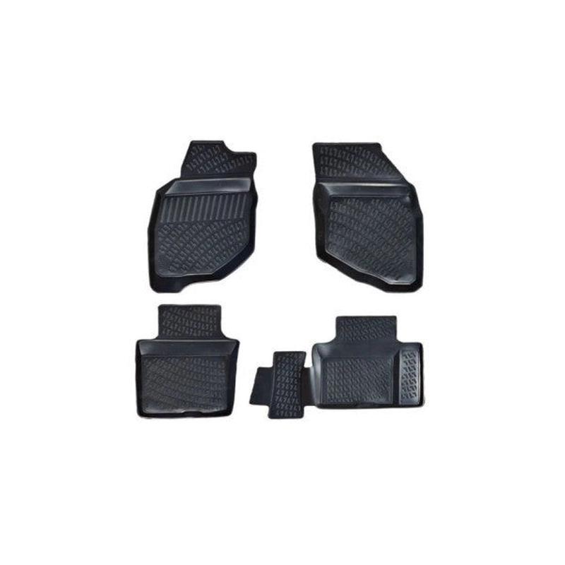 Honda Accord 2018 3D Black Floor Mats