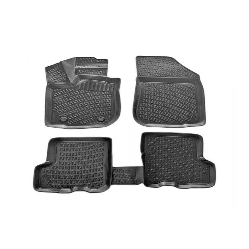 Renault Kangoo 20082014 3D Black Floor Mats
