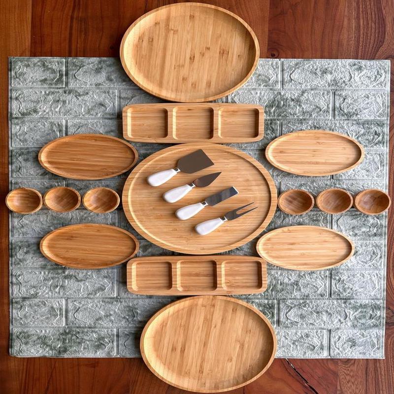 Atbyhome Bambum 19 Piece Breakfast Set Breakfast Set