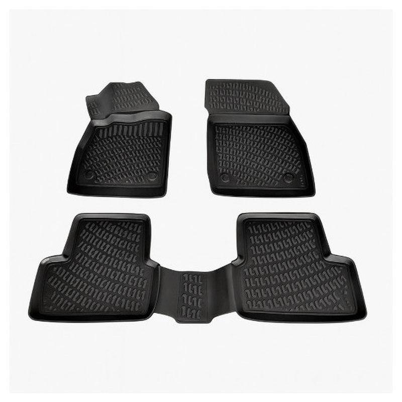 Opel Astra J Sedan 3D Mat + 3D Trunk Mat Black Set 2019-