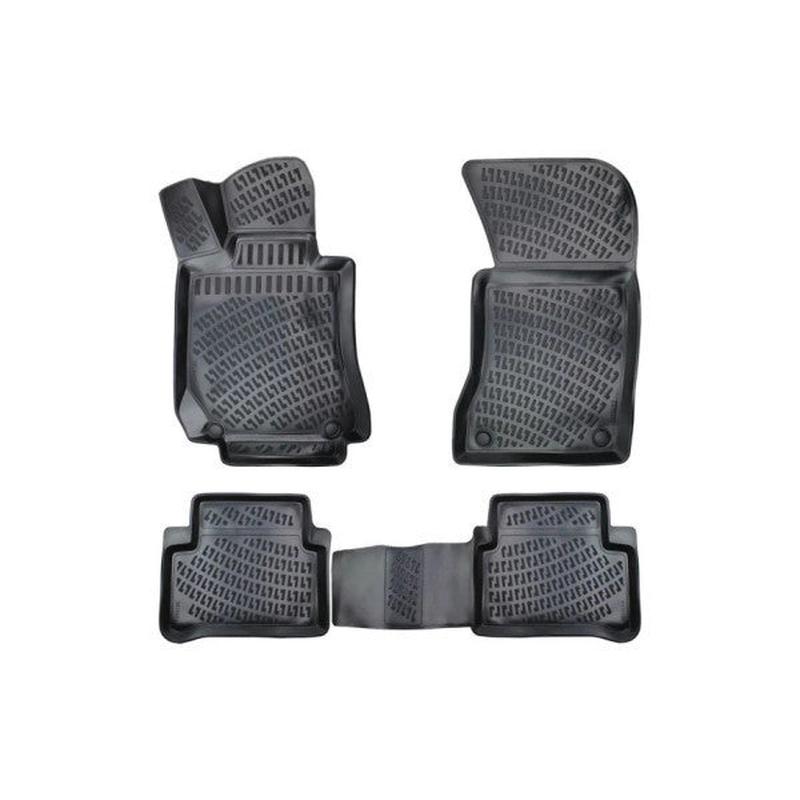 Mercedes E Class W210 1996-2002 3D Floor Mat Black