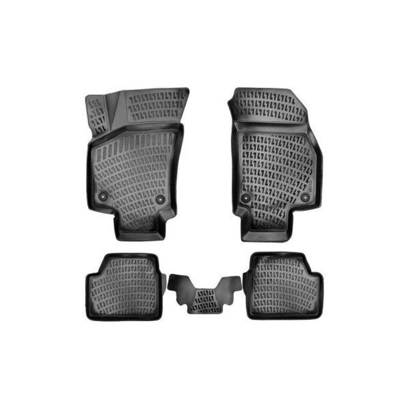 Opel Astra H Hb 2004-2010 3D Floor Mat And Trunk Pool Black