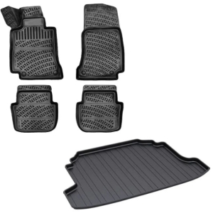 Volkswagen Caddy 2013 Special Production 3D Floor Mat And Luggage Pool
