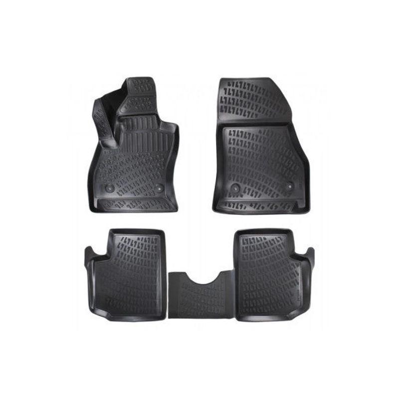 Fiat 500L 2012-2017 3D Black Floor Mat