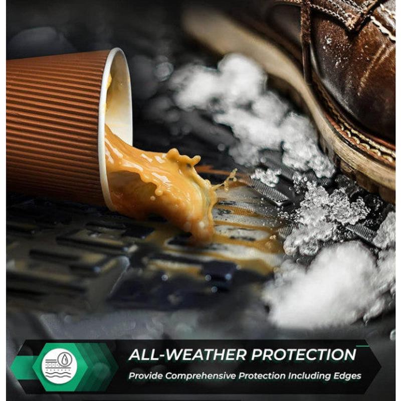 Hyundai Elantra 3D Mat + 3D Trunk Pool 2011-2016 Black Set