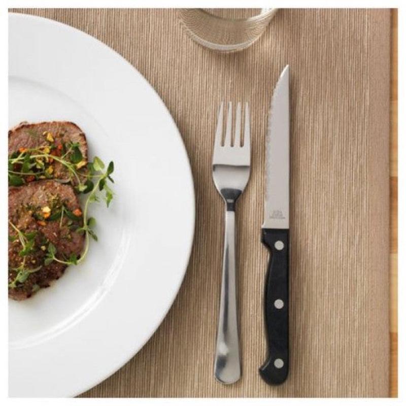 Ikea Sntta 4 Pieces Steel Knife 22 Cm Steak - Meat - Tenderloin Knife