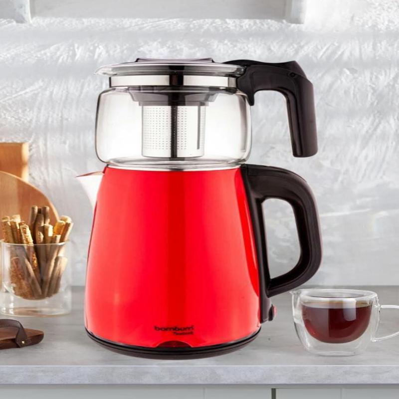 Teatech Glass Teapot Tea Maker Kettle