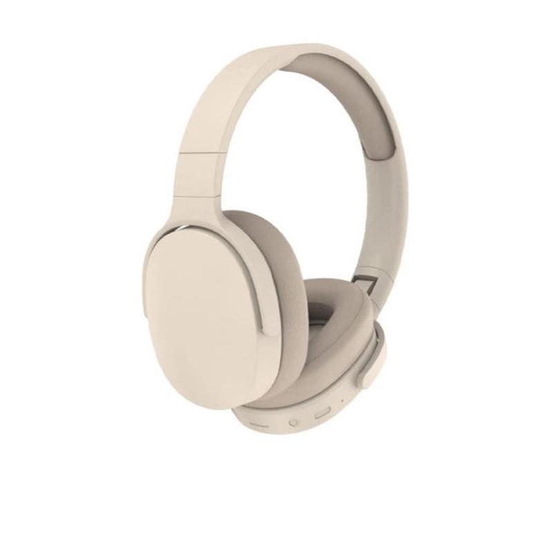 Torima P2961 Beige Over-Ear Wireless Bluetooth Headphones Beige