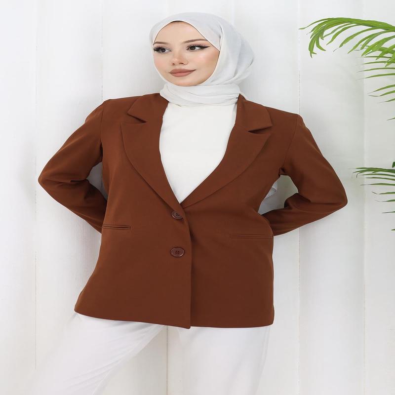 Women's Jacket Brown 6146