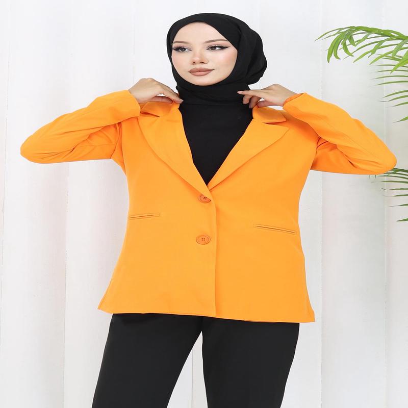 Women's Jacket Orange 6146
