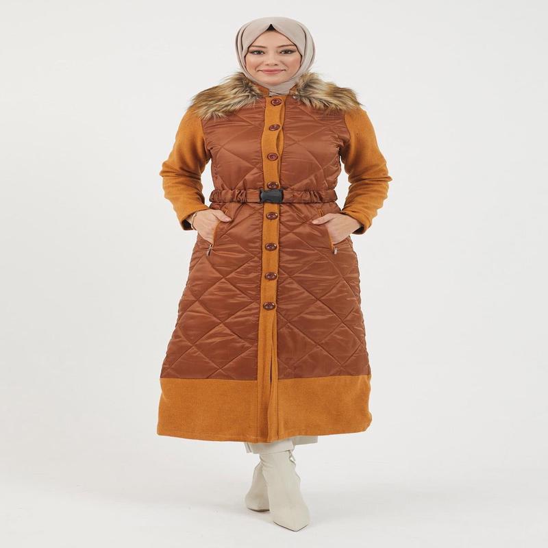 Buttoned Stamp Tan 2358