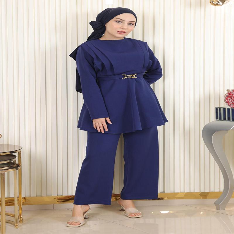 Chain Belt Suit Indigo 18001