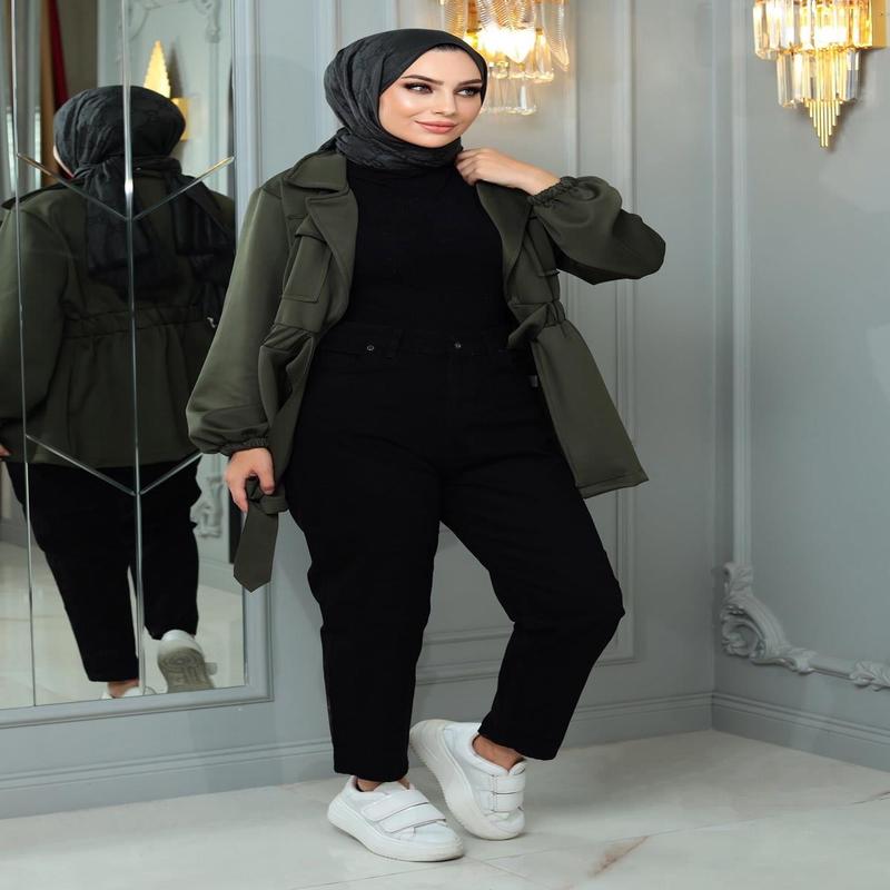 Skinny Leg Jeans Black 6035