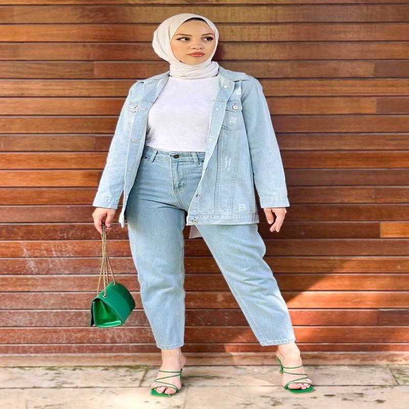 Skinny Leg Jeans Open Jeans 6035