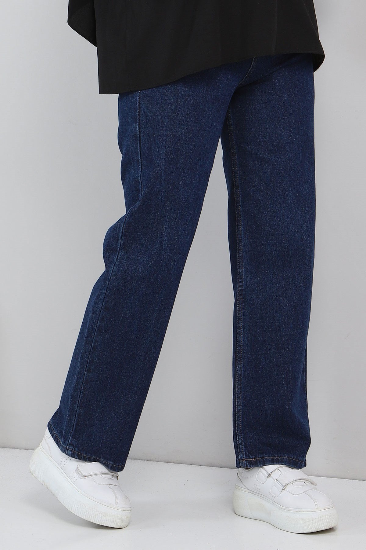 Wide Leg Jeans Dark Denim 6016