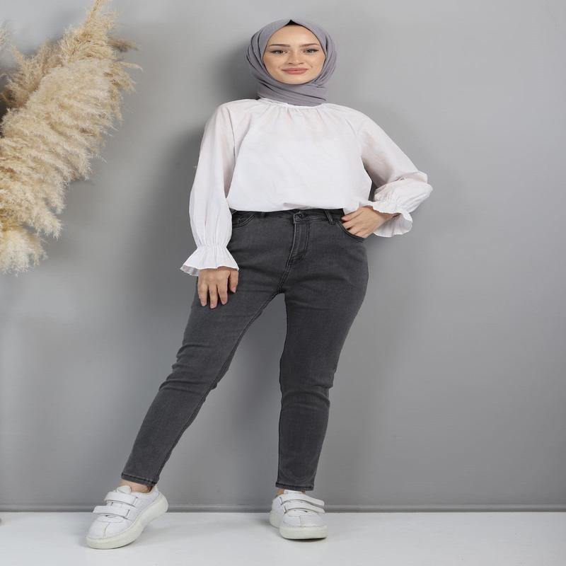 Oversized Jeans Anthracite 6032