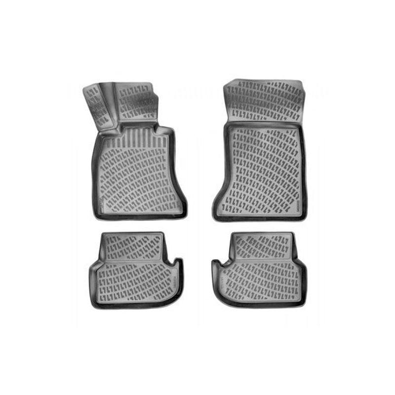 Bmw 5 Series (F10) 2013-2016 3D Floor Mat Black