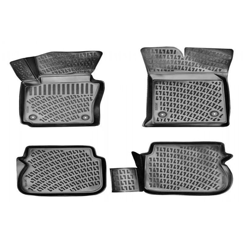 Volkswagen Touran 2004-2014 3D Floor Mat Black