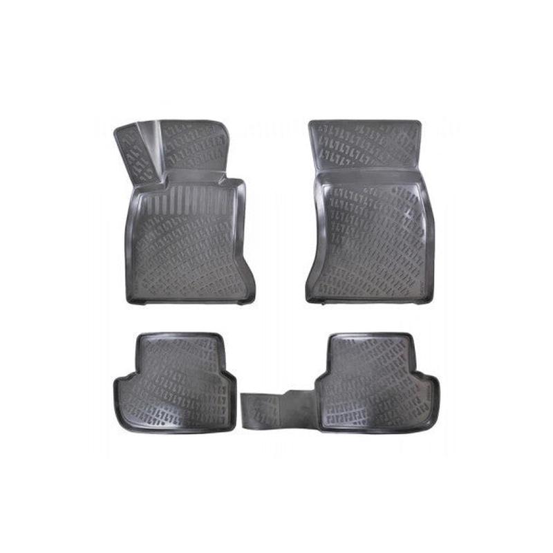 Bmw 5 Series (G30) 2017 3D Floor Mat Black