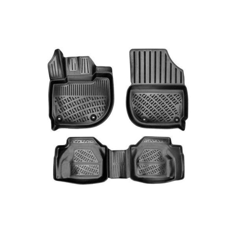 Honda City 2021 3D Floor Mat Black