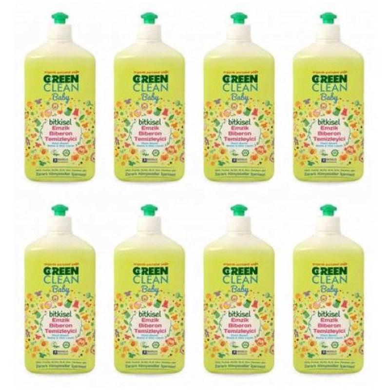 U Green Clean Baby Herbal Bottle Nipple Cleaner 8 X 500 Ml