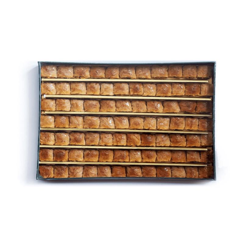 Luxury Pistachio Finger Baklava Handmade Crispy Pastry Rolls With Whole Pistachios & Natural Butter