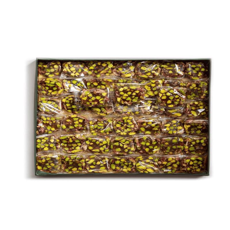 Pistachio Turkish Delight Premium Soft Confection With Whole Pistachios & Delicate Floral Aroma