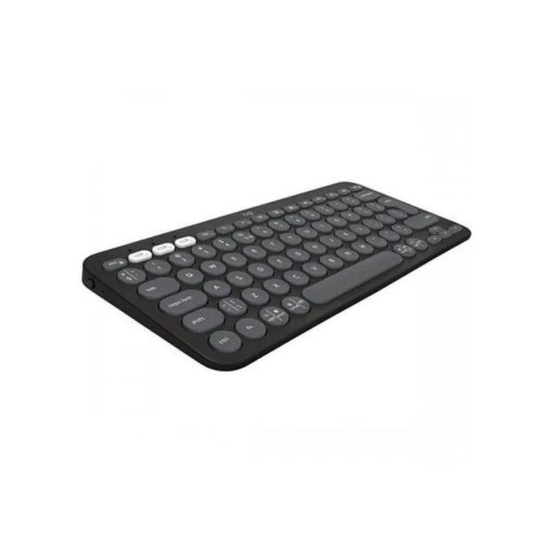 Logtech K380S, Pebble Keys 2, Black, 920-011859, Bluetooth, Turkish, Q, Multimedia, Mini Keyboard