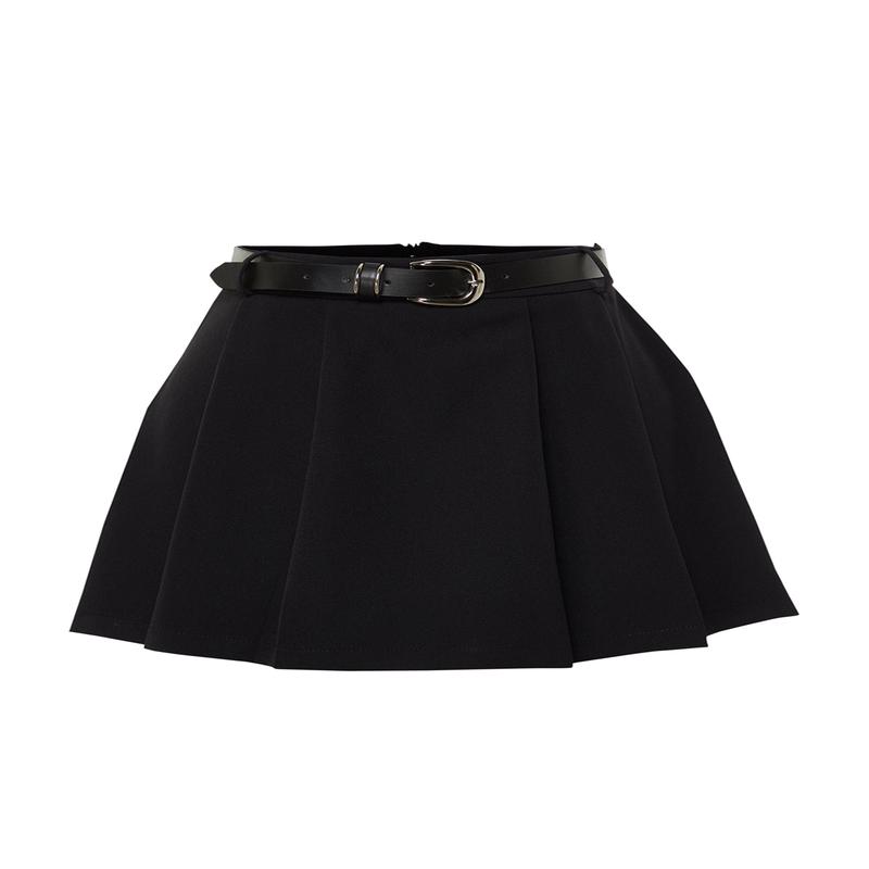 Women's Plain High Waist Shorts & Bermudas