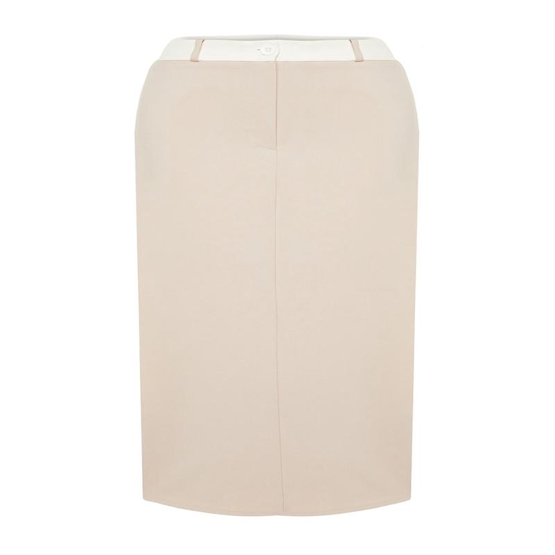 Women's Plain Midi Pencil Skirt