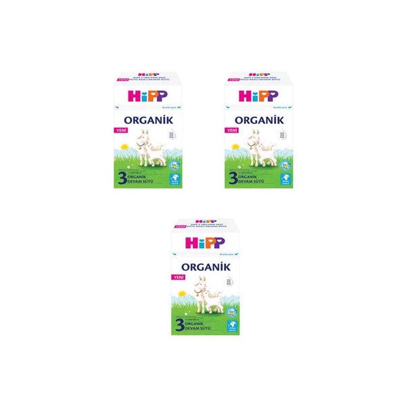 Hipp 3 Organic Goat Milk Based Baby Milk 400 Gr X 3 Pieces