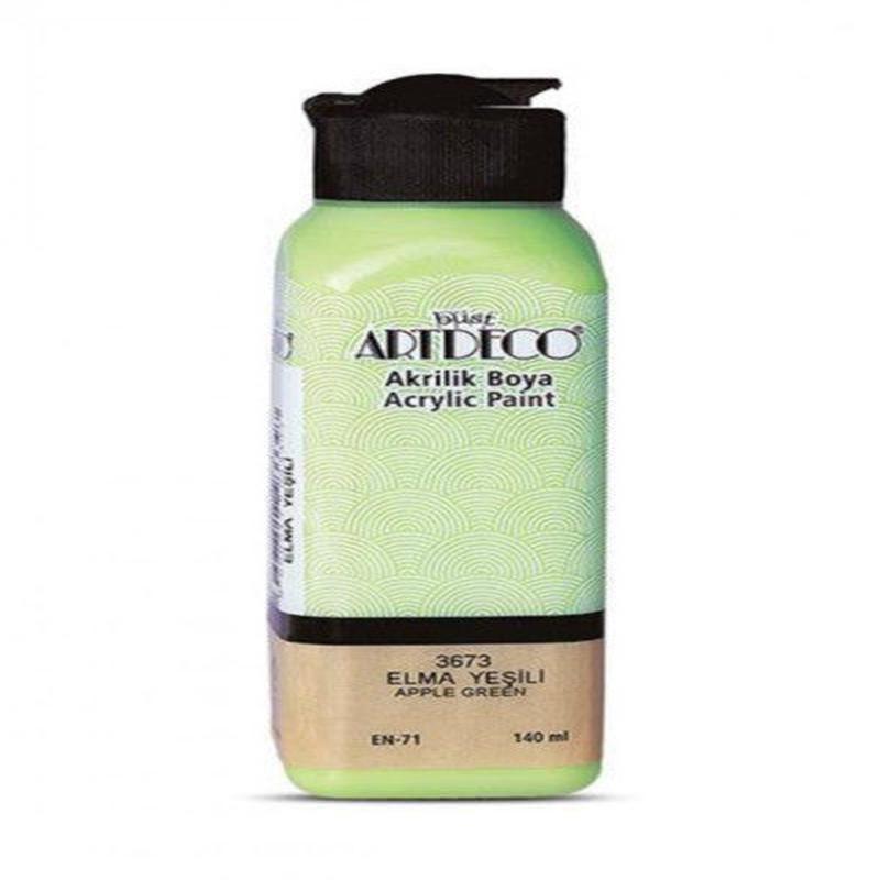 Artdeco Acrylic Paint 140 Ml Apple Green 070R-3673