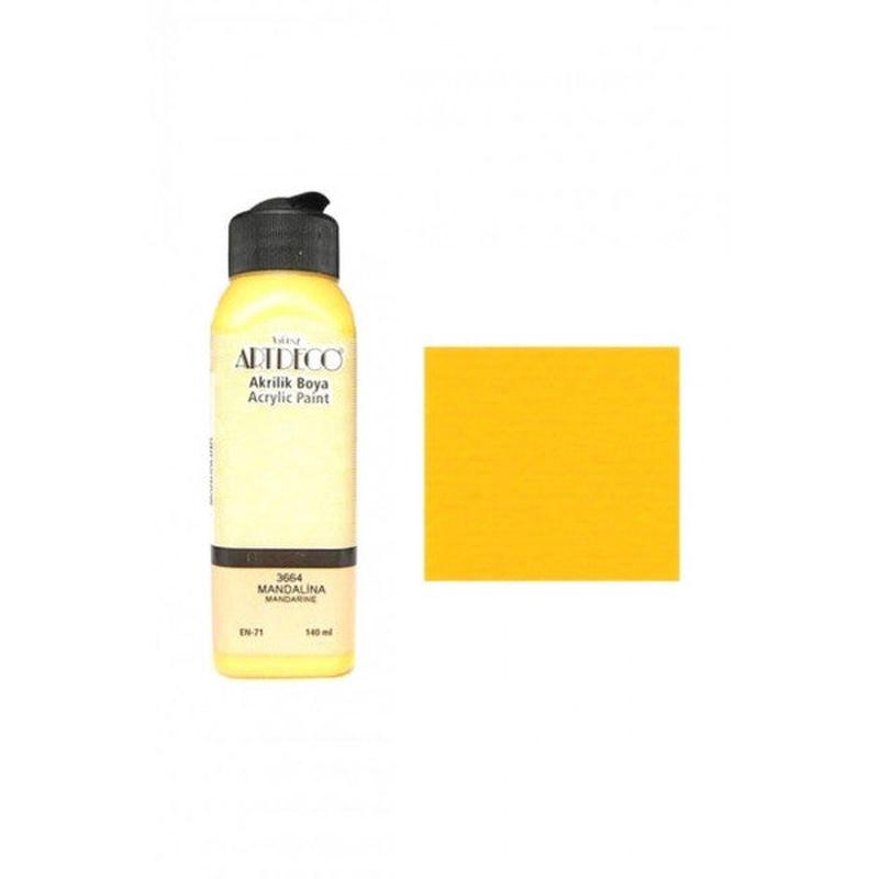 Artdeco Acrylic Paint 140 Ml Mandarin Y-070R-3664