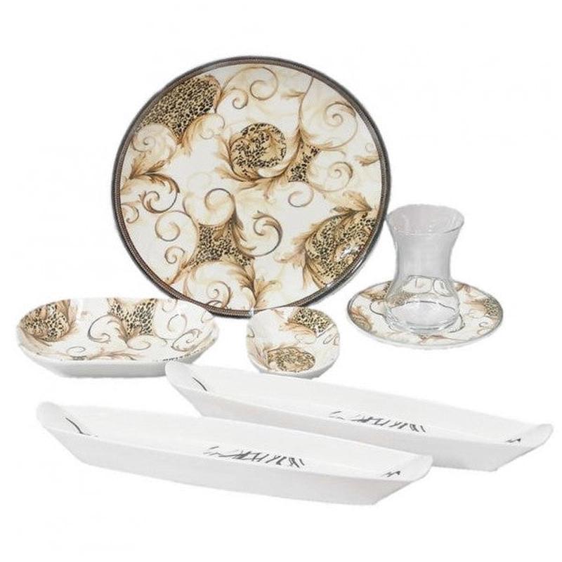 Penguen Hrrem 30 Piece Porcelain Breakfast Set Png-5000-1