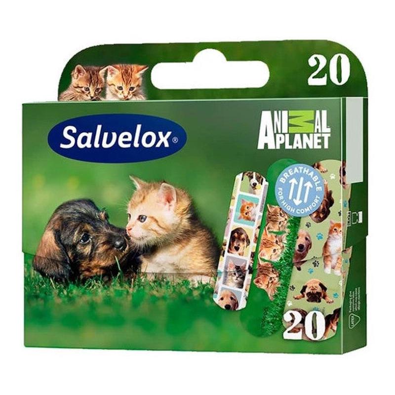 Salvelox Animal Planet Plaster 20 Pieces | Water Resistant