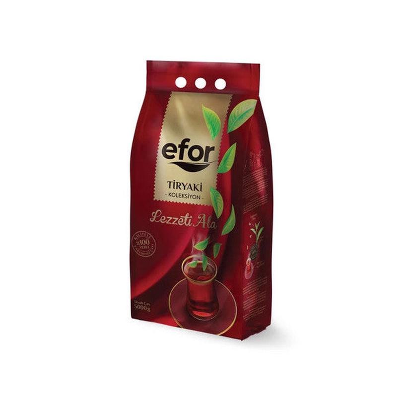 Efor Tiryaki Black Tea Flavor Ala 5000 Gr (5 Kg)