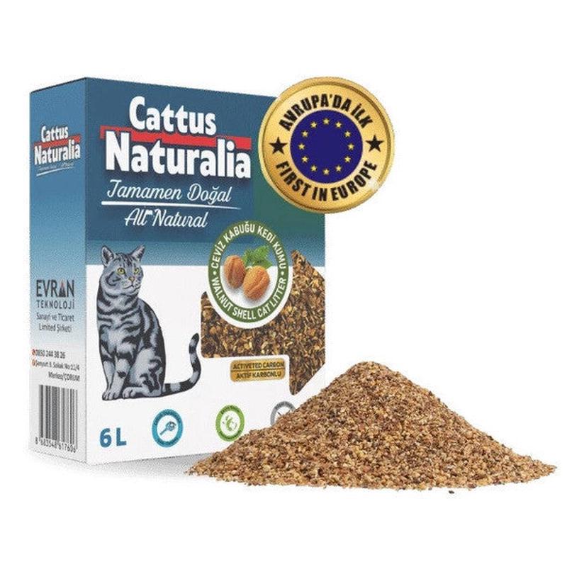 Cattus Naturalia Natural Cat Litter Made From Walnut Shells