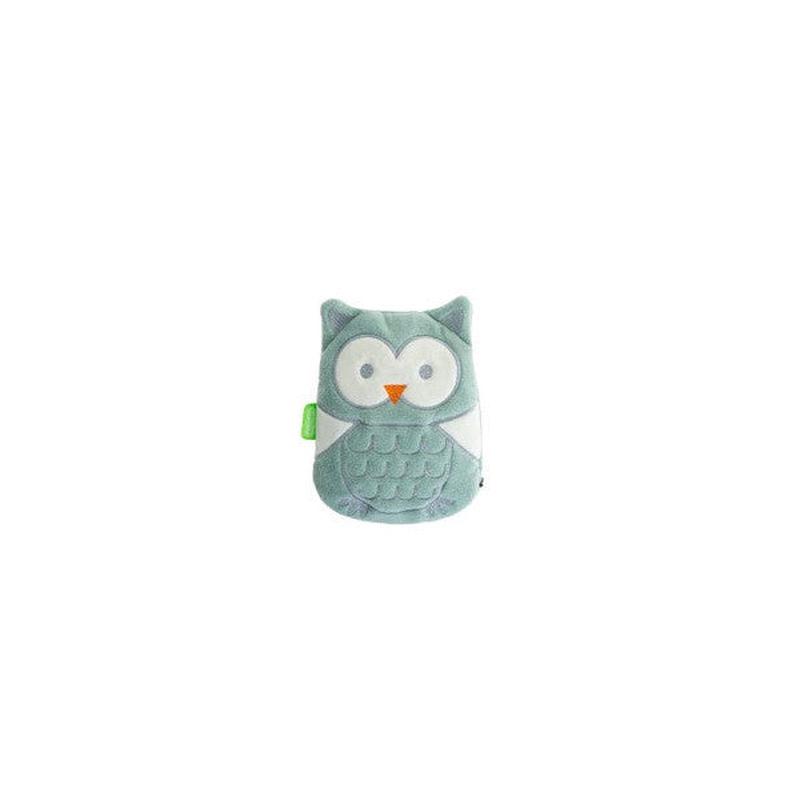 Babyjem Cherry Pitted Owl Velvet Gas Pillow / Green