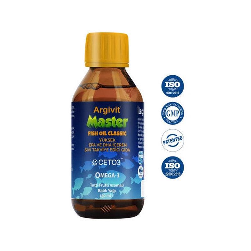 Argivit Master Fish Oil Containing Epa And Dha 150Ml