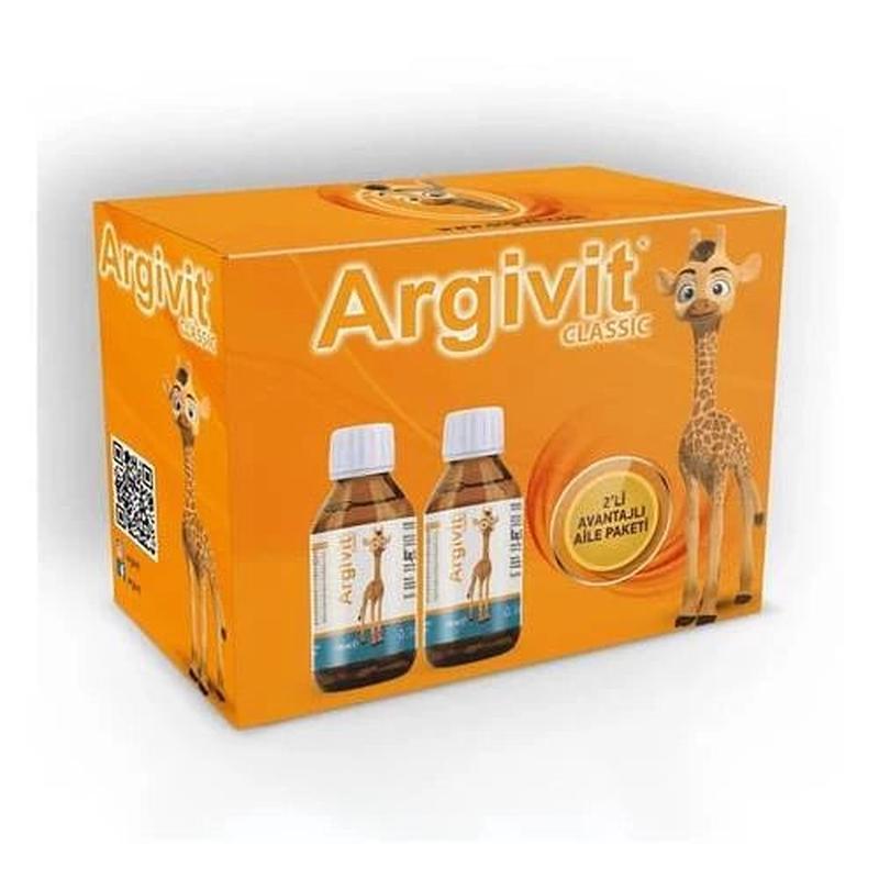Argivit Classic Syrup 150 Ml - 2-Pack Family Pack