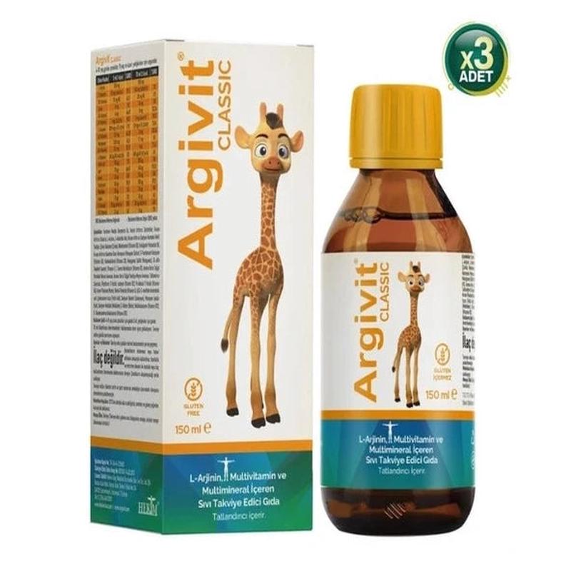 Argivit Classic Syrup 150 Ml 3-Pack