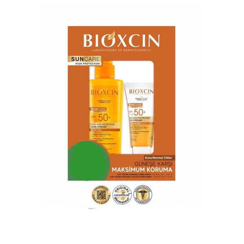Bioxcin Sun Care Spf 50 Face Sun Cream 50 Ml Dry And Normal Skin + Body Sun Spray 200 Ml