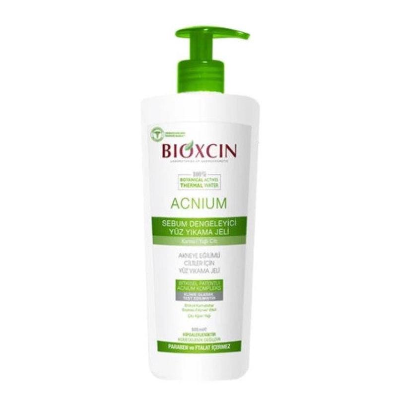 Bioxcin Acnium Facial Wash Gel Sebium Balancer 500 Ml