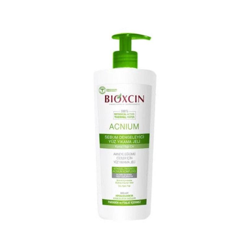 Bioxcin Acnium Sebum Balancing Face Wash Gel 500 Ml