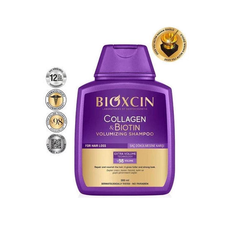 Bioxcin Collagen & Biotin Extra Volume Shampoo 300 Ml