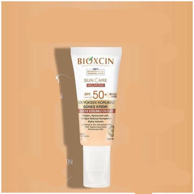 Bioxcin Color Sun Care Melatone Spf 50 Very High Protection Sun Cream For Blemish-Prone Skin 50 Ml