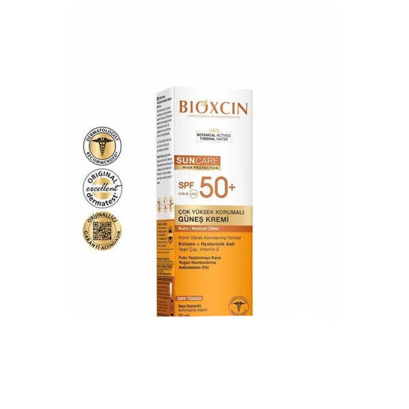 Bioxcin Sun Care Spf 50 Very High Protection Sun Cream For Dry And Normal Skin 50 Ml